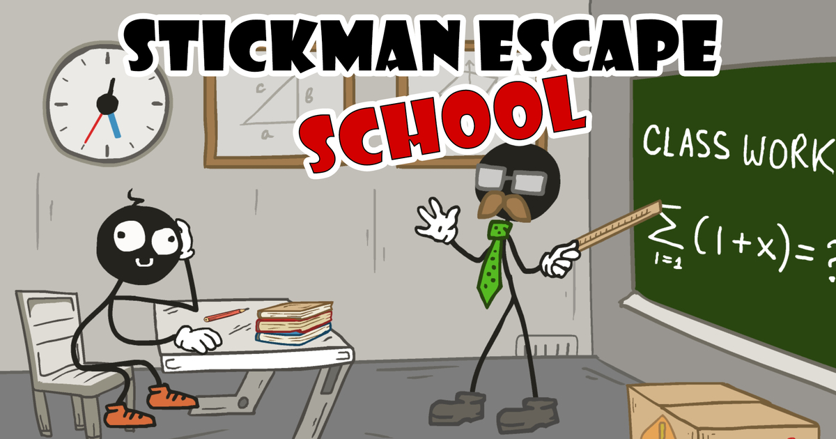 Stickman Escape School Cover